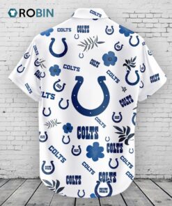 Indianapolis Colts Hawaiian Shirt Tropical Beach Indianapolis Colts Hawaiian Shirt Tropical Beach