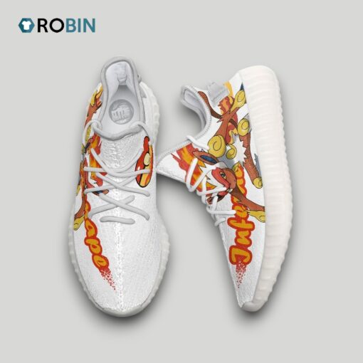 Infernape Shoes Custom Pokemon Anime YZ Boost Sneakers