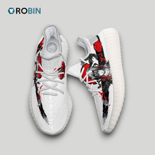 Itachi Shoes Custom Mangekyou Sharingan Anime YZ Boost Sneakers