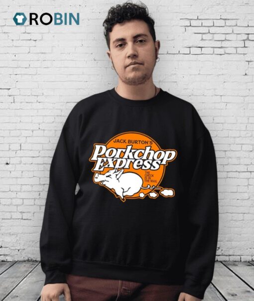 Jack Burton’s Porkchop Express The Check Is In The Mail Shirt