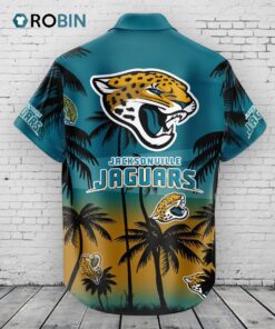 Jacksonville Jaguars Hawaiian Shirt Coconut Tree