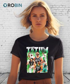 Jayson Tatum Boston Celtics Basketball Nba 2025 Shirt