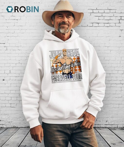 John Cena Tennessee Volunteers The Last Time Is Now Farewell Tour Shirt
