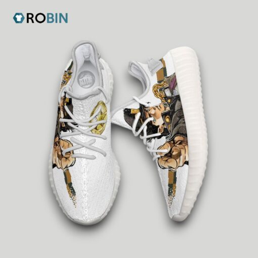 Jotaro Kujo Shoes Custom JoJo’s Bizarre Adventure Anime YZ Boost Sneakers