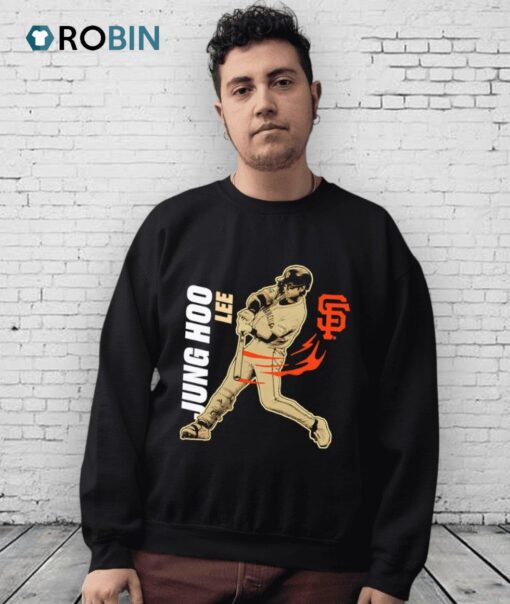 Jung Hoo Lee San Francisco Giants Player Graphic Shirt