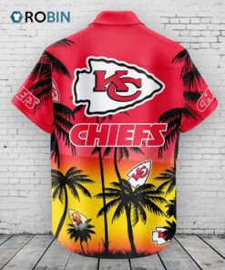 Kansas City Chiefs Hawaiian Shirt Coconut Tree