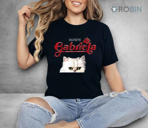Katseye Gabriele Cat Shirt