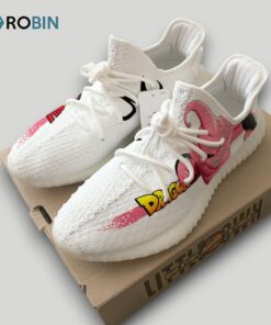 Kid Buu Shoes Custom Dragon Ball Anime YZ Boost Sneakers Kid Buu Shoes Custom Dragon Ball Anime YZ Boost Sneakers