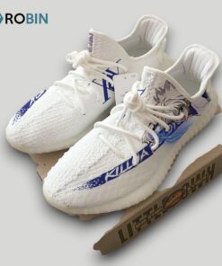 Killua Zoldyck Shoes Custom Hunter x Hunter Anime YZ Boost Sneakers