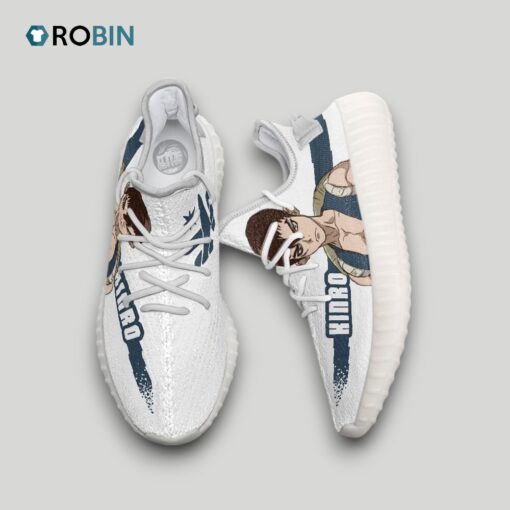 Kinro Shoes Custom Dr Stone Anime YZ Boost Sneakers