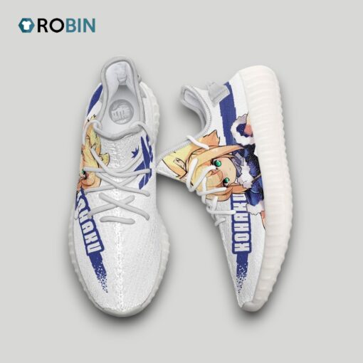 Kohaku Shoes Custom Dr Stone Anime YZ Boost Sneakers