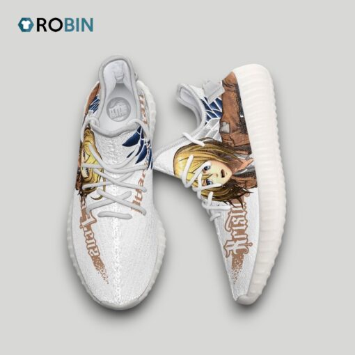 Krista Lenz Shoes Custom Attack on Titan Anime YZ Boost Sneakers