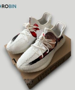 Light Yagami Shoes Custom Death Note Anime YZ Boost Sneakers Light Yagami Shoes Custom Death Note Anime YZ Boost Sneakers
