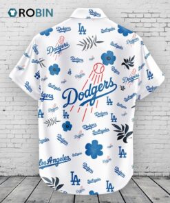 Los Angeles Dodgers Hawaiian Shirt Tropical Beach