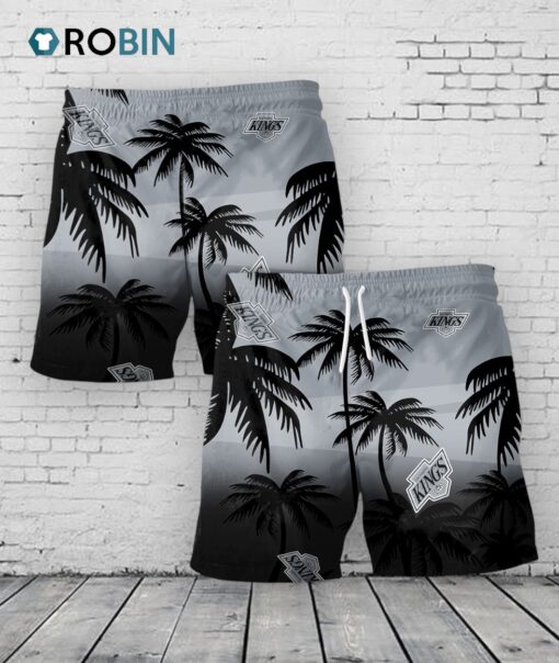 Los Angeles Kings Hawaiian Shorts Coconut Tree