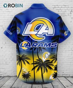 Los Angeles Rams Hawaiian Shirt Coconut Tree