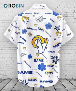 Los Angeles Rams Hawaiian Shirt Tropical Beach