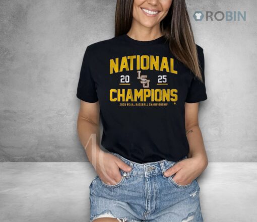 Lsu Baseball 2025 Ncaa Champions Classic Shirt