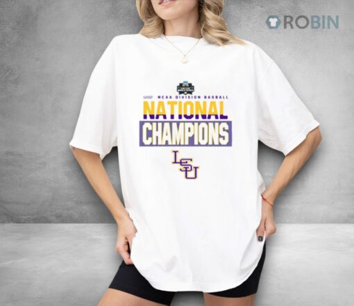 Lsu National Champions 2025 Ncaa Division Baseball Shirt