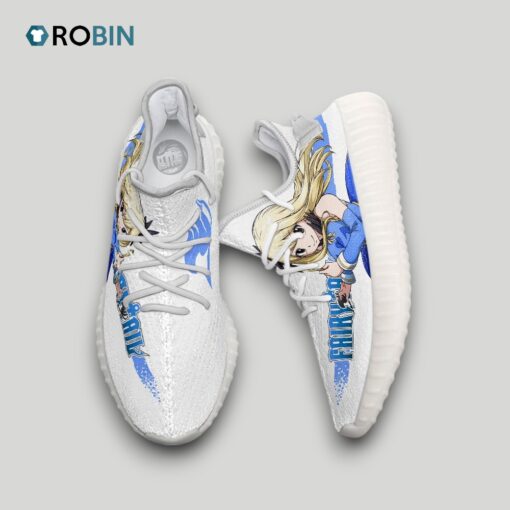 Lucy Heartfilia Shoes Custom Fairy Tail Anime YZ Boost Sneakers