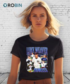 Luke Weaver Player New York Yankees Baseball Graphic 2025 Shirt Luke Weaver Player New York Yankees Baseball Graphic 2025 Shirt