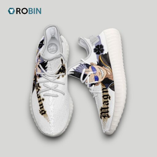 Magna Swing Shoes Custom Black Clover Anime YZ Boost Sneakers