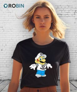 Mario Las Vegas Raiders Cartoon Shirt Mario Las Vegas Raiders Cartoon Shirt