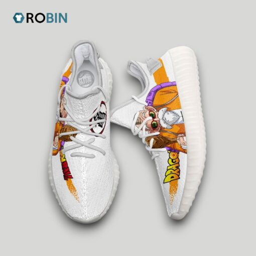 Master Roshi Shoes Custom Dragon Ball Anime YZ Boost Sneakers