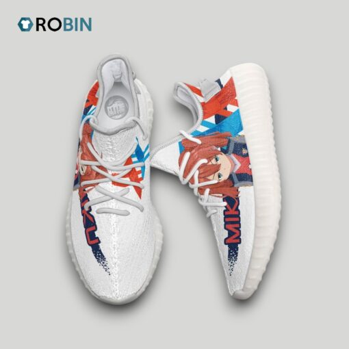 Miku Shoes Custom Darling In The Franxx Anime YZ Boost Sneakers