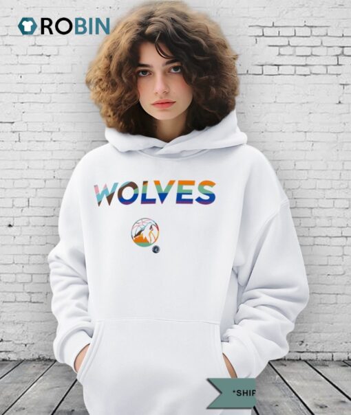 Minnesota Timberwolves Pride Month 2025 Logo Shirt