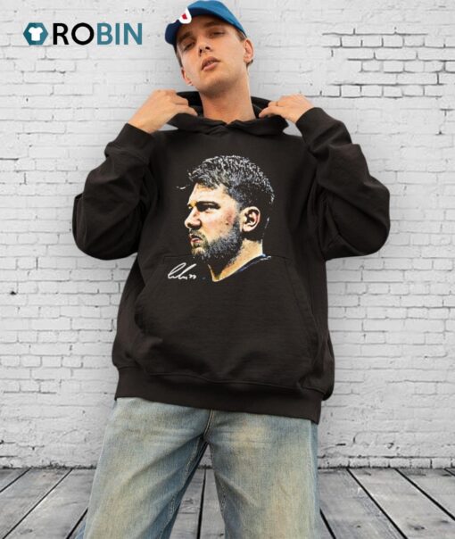 Mitchell & Ness Luka Doncic Big Head Signature Shirt