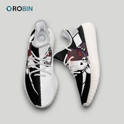 Monokuma Shoes Custom Danganronpa Anime YZ Boost Sneakers