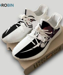 Monokuma Shoes Custom Danganronpa Anime YZ Boost Sneakers