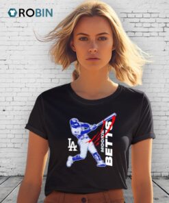Mookie Betts Player Los Angeles Dodgers Baseball 2025 Shirt