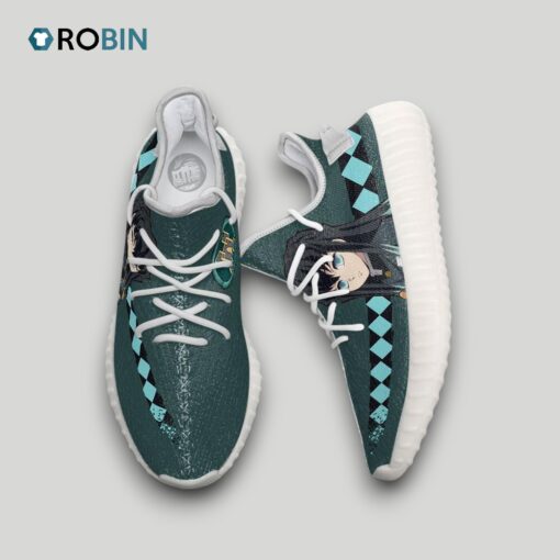 Muichiro Tokito Shoes Custom KNY Anime YZ Boost Sneakers