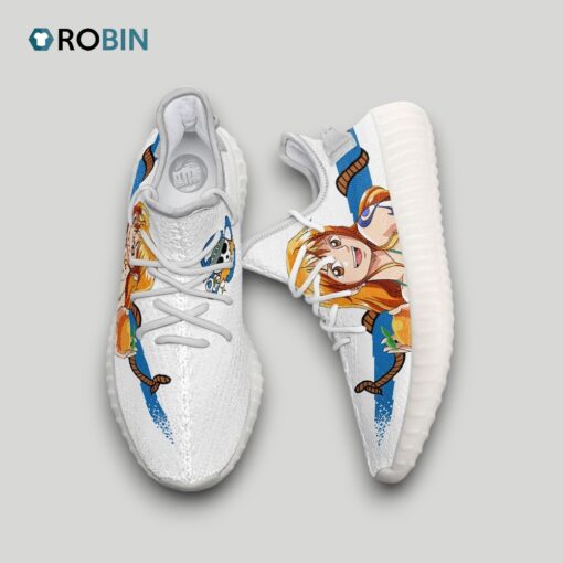 Nami Shoes Custom 1Piece Anime YZ Boost Sneakers