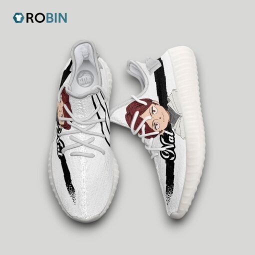 Nat Shoes Custom Promised Neverland Anime YZ Boost Sneakers