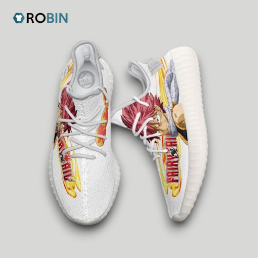 Natsu Dragneel Shoes Custom Fairy Tail Anime YZ Boost Sneakers