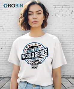 Ncaa Men’s College World Series 2025 Logo Shirt
