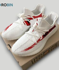 Nekoma High Shoes Custom Haikyuu Anime YZ Boost Sneakers Nekoma High Shoes Custom Haikyuu Anime YZ Boost Sneakers