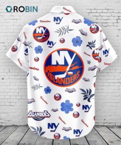 New York Islanders Hawaiian Shirt Tropical Beach New York Islanders Hawaiian Shirt Tropical Beach