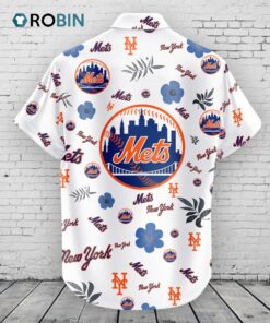 New York Mets Hawaiian Shirt Tropical Beach New York Mets Hawaiian Shirt Tropical Beach