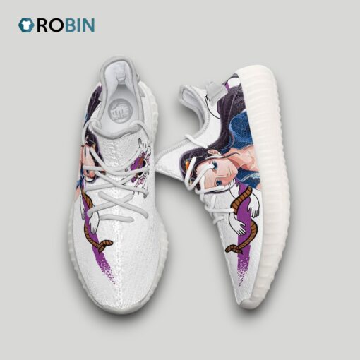 Nico Robin Shoes Custom 1Piece Anime YZ Boost Sneakers