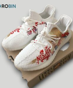 Nishiki Nishio Shoes Custom Tokyo Ghoul Anime YZ Boost Sneakers