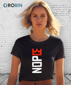 No Kings Nope Protest Sign Horizontal Shirt No Kings Nope Protest Sign Horizontal Shirt