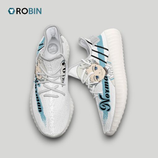 Norman Shoes Custom Promised Neverland Anime YZ Boost Sneakers