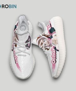 Ochaco Uraraka Shoes Custom My Hero Academia Anime YZ Boost Sneakers