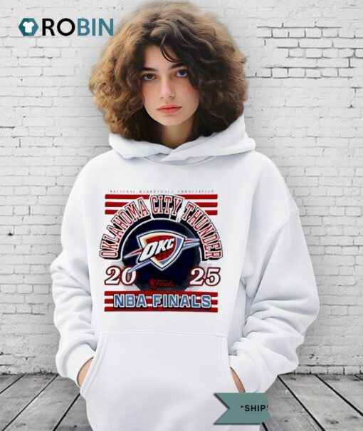 Oklahoma City Thunder 2025 Nba Finals Logo Shirt