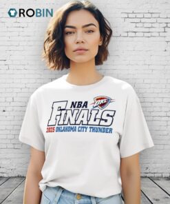 Oklahoma City Thunder 2025 Nba Finals Shirt