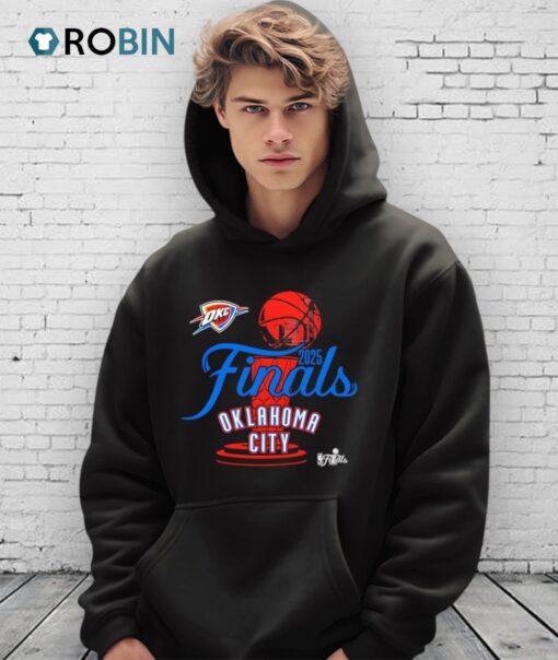 Oklahoma City Thunder 2025 Nba Finals Trophy Shirt